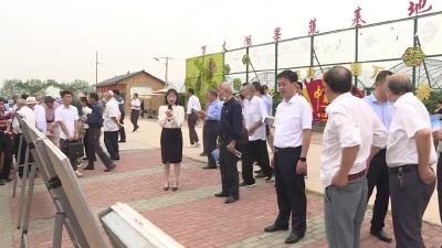 我市组织离退休老干部参观全市经济社会发展情况