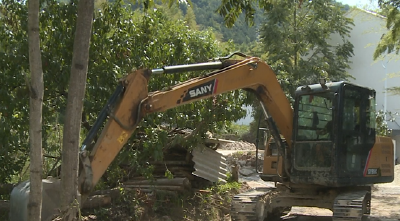 余川镇大坝村：扎实推进乡村振兴示范创建项目建设