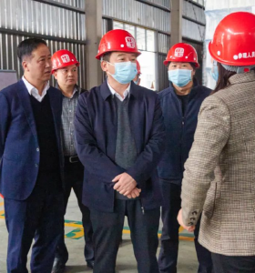 胡昊调研指导项目建设和安全生产工作