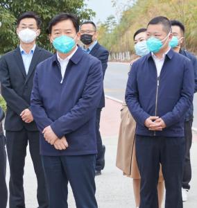 胡昊检查督导隔离点和交通查验点疫情防控工作