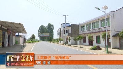 －－花西乡三集村：扎实推进“厕所革命”