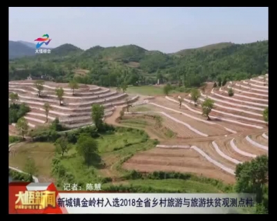 新城镇金岭村入选2018全省乡村旅游与旅游扶贫观测点村