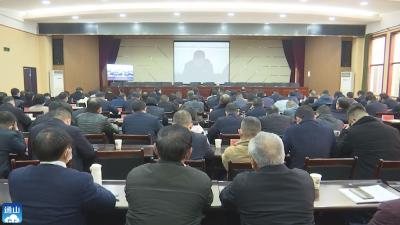 【党史学习教育】V视 | 咸宁市召开电视电话会议 安排部署两项工作