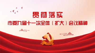 贯彻落实市委九届十一次全体（扩大）会议精神
