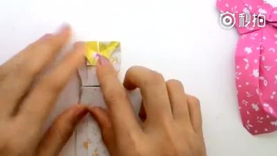 简单漂亮的六一儿童节礼物，折个公主裙给孩子。孩子一定会喜欢！