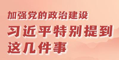 学习进行时|加强党的政治建设，习近平特别提到这几件事