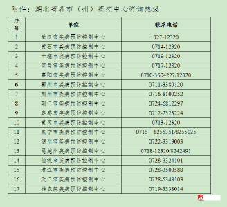 刚刚，湖北疾控发布紧急提示！  