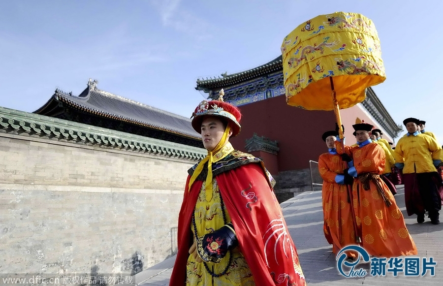 天坛演皇帝看录像找感觉春节5天瘦了6斤