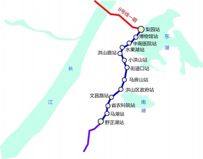 武汉8号线地铁线路图图片