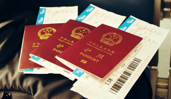 中国签证样本图片图片