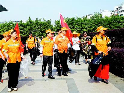 五一國際勞動節我為環衛工人頂一天班