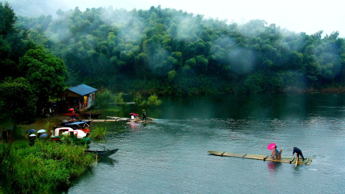 浪漫陆水湖 夏日里的一抹清凉