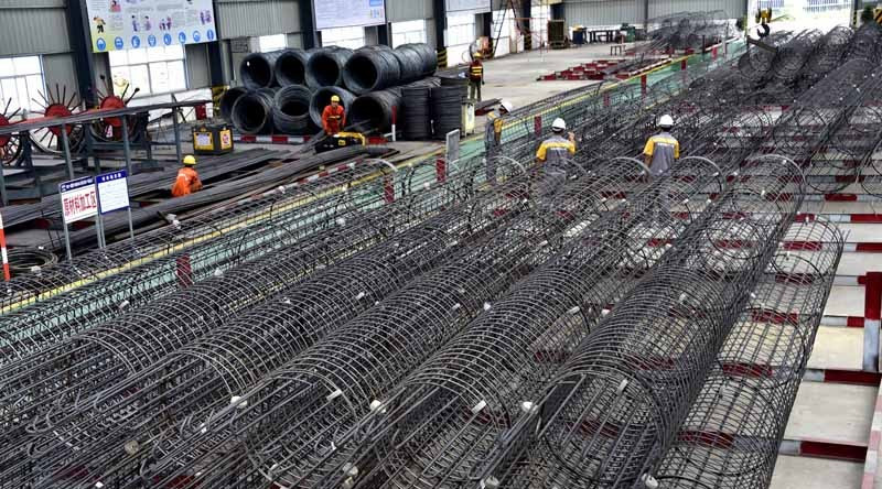 车间钢筋工程施工方案(火烧丝绑扎)