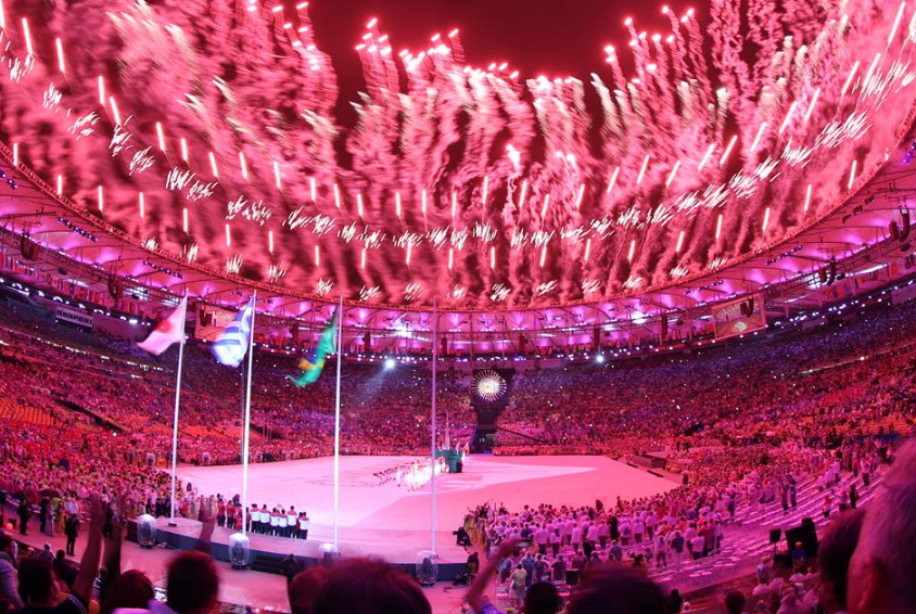 马拉卡纳体育场奥运圣火熄灭里约奥运会闭幕