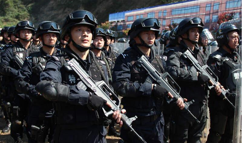 湖北举行全省公安特警反恐处突实战演练