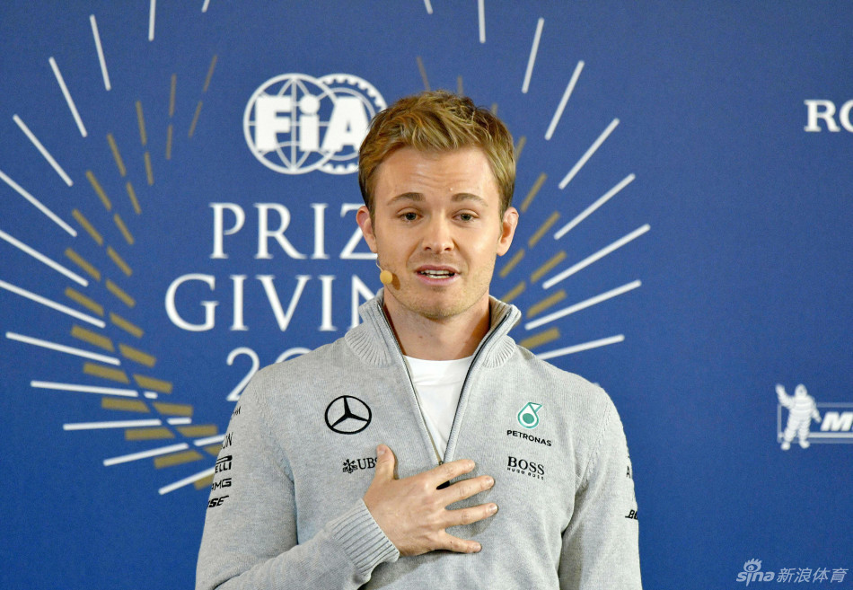 新科f1世界冠军罗斯博格宣布退役