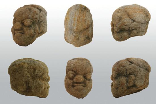 半拉山红山文化墓地出土了10余件陶质,石质人像