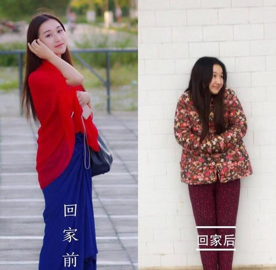 外媒看中国|bbc:中国人用"过年对比照"反思自己的根