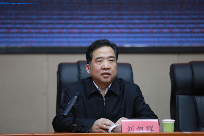 刘旭辉传达了《中共湖北省委关于省第十一次党代表大会代表选举工作的