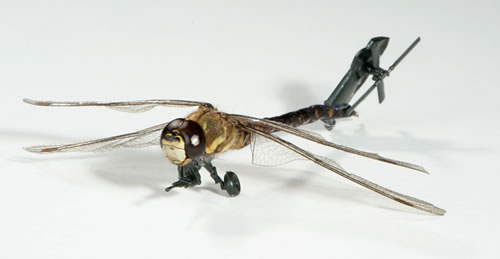 基因改造术让蜻蜓变身活体微型无人机