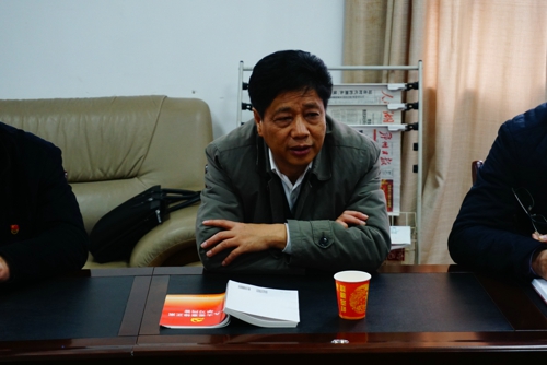 毕春群参加厅计财处党支部主题党日活动