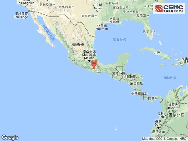突发墨西哥发生71级地震
