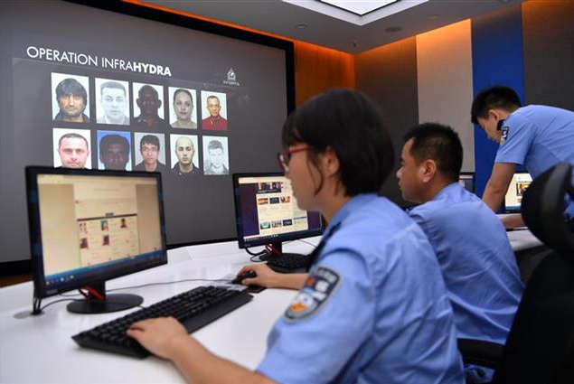 中国国际刑警警官证图片