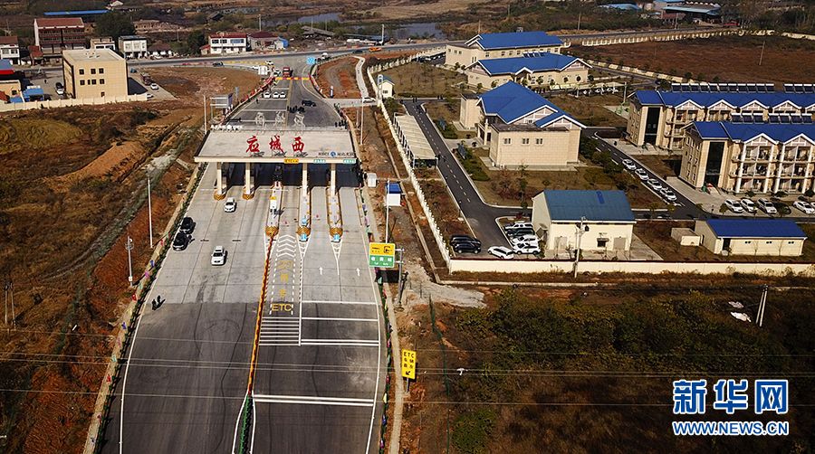 武汉城市圈高速孝洪高速孝感南段开通