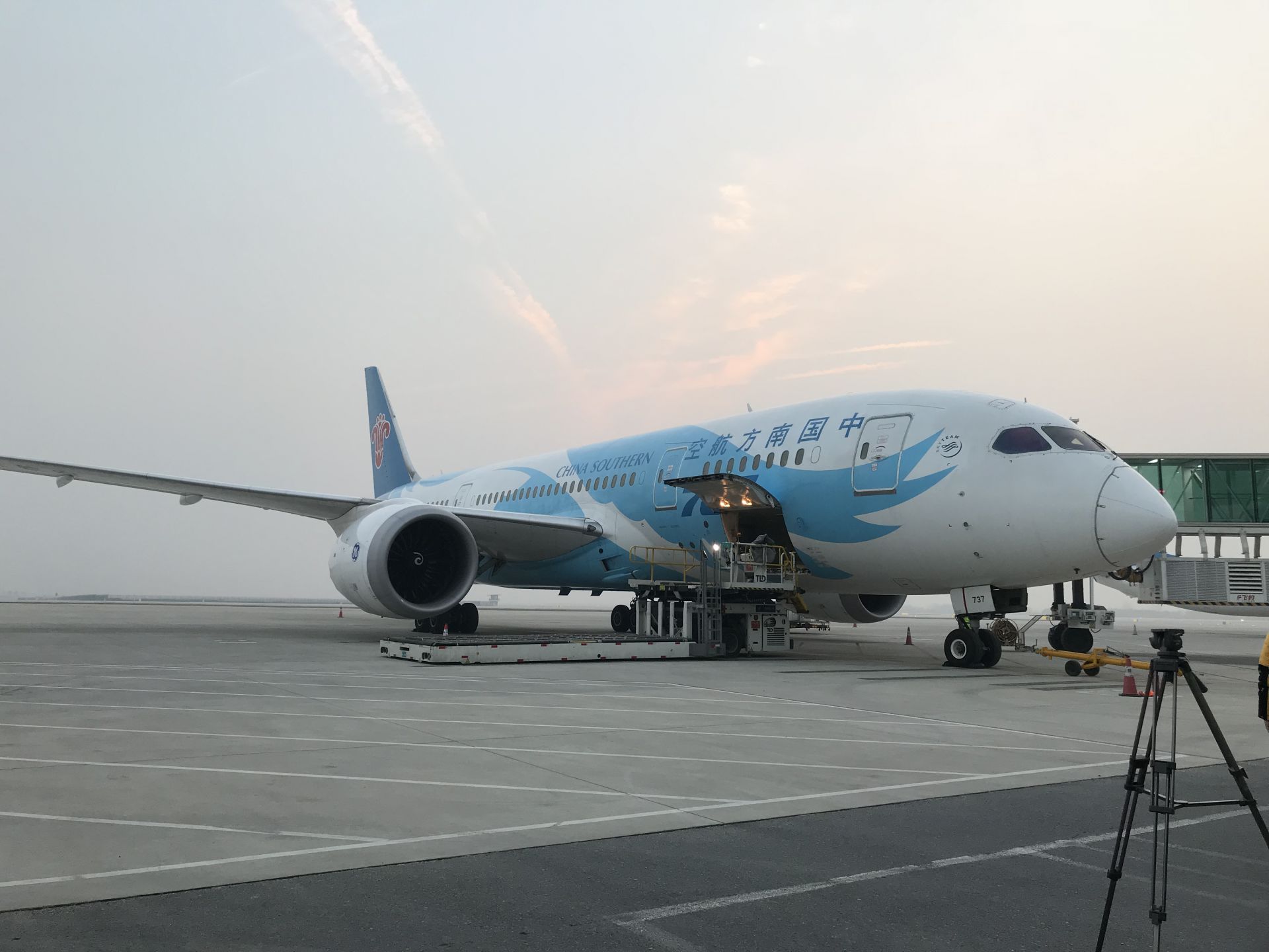 春运首日丨南航大飞机在汉迎来首次春运