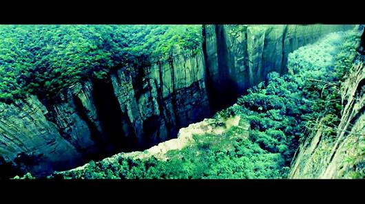 恩施美景还原怒晴湘西瓶山奇景