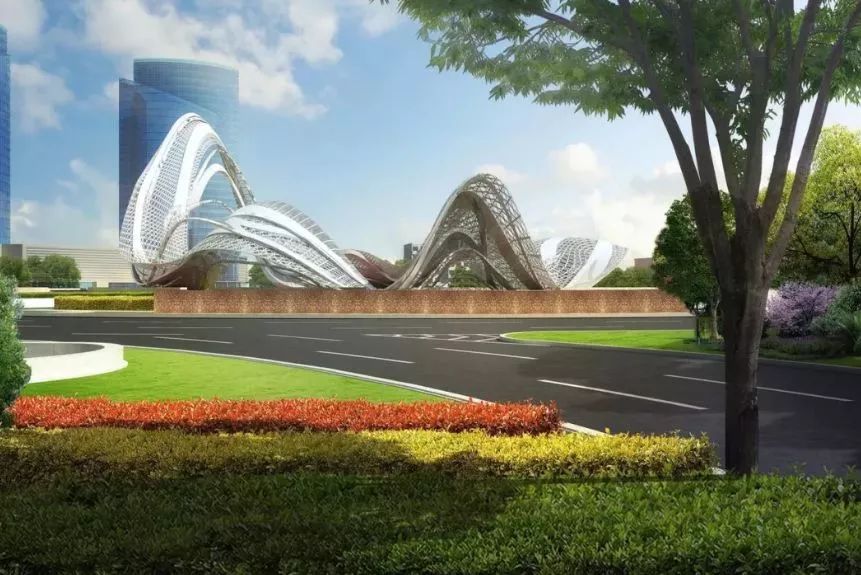 武汉光谷的宇宙中心变通畅了!