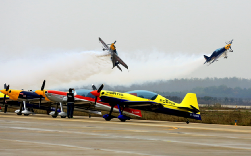 2019世界飞行者大会极限特技飞行表演