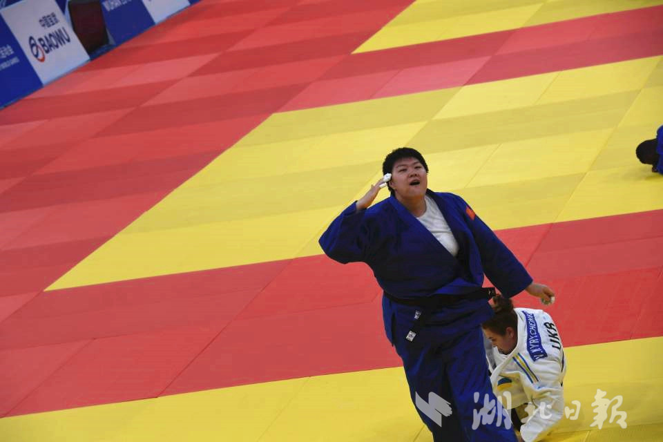 王彦夺军运会女子柔道78公斤以上级冠军