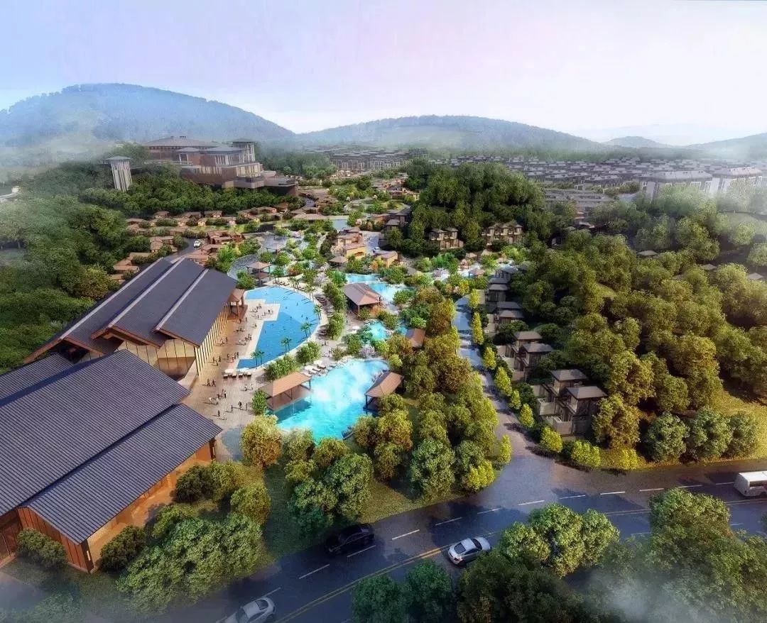 卓尔大别山温泉国际度假村在浠水开建