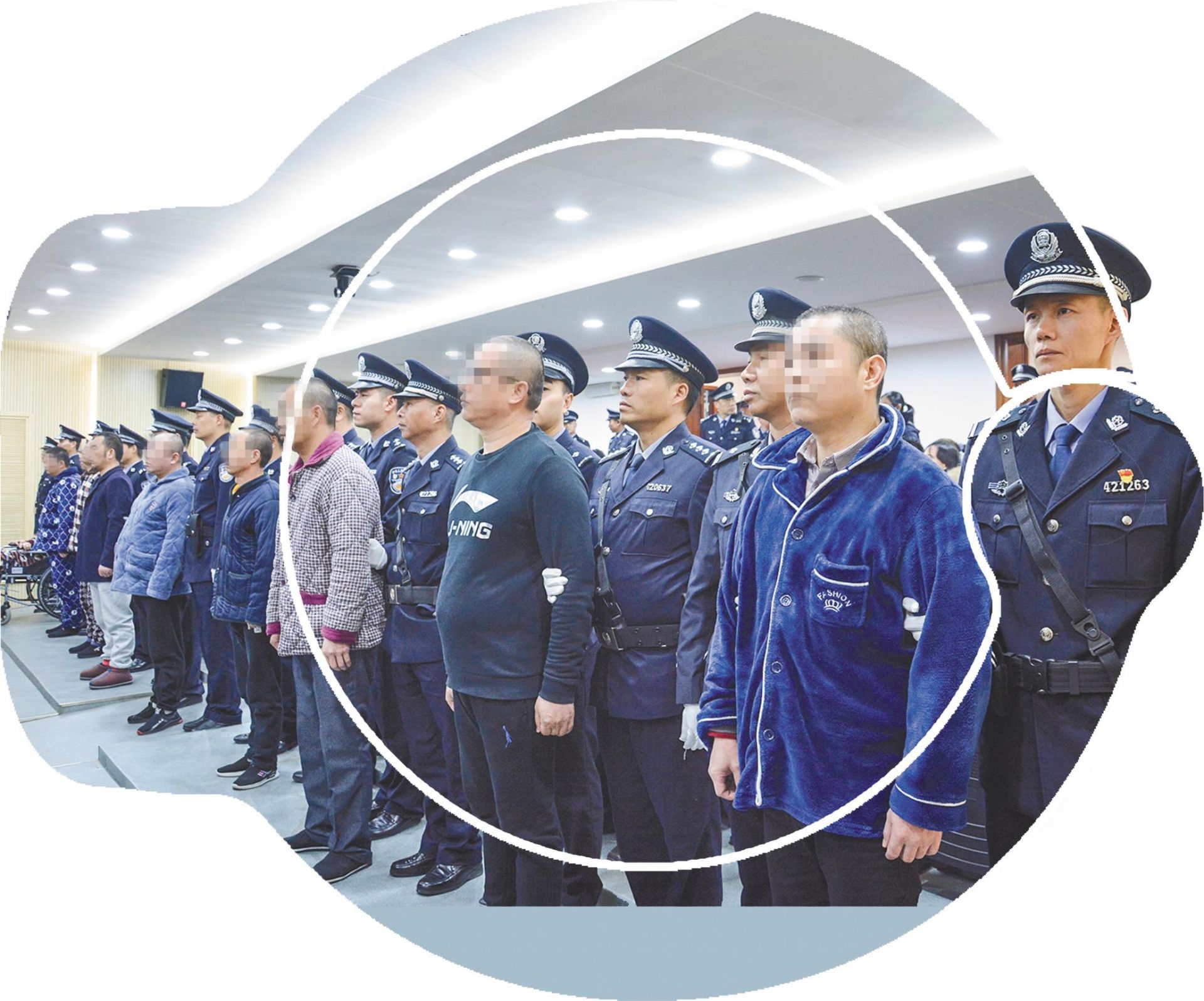 武汉两级法院集中宣判十起涉黑涉恶大案 黑老大把持村组织作恶被判无