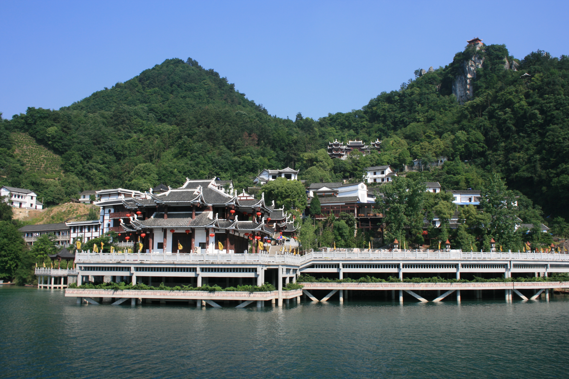 武落钟离山照片图片