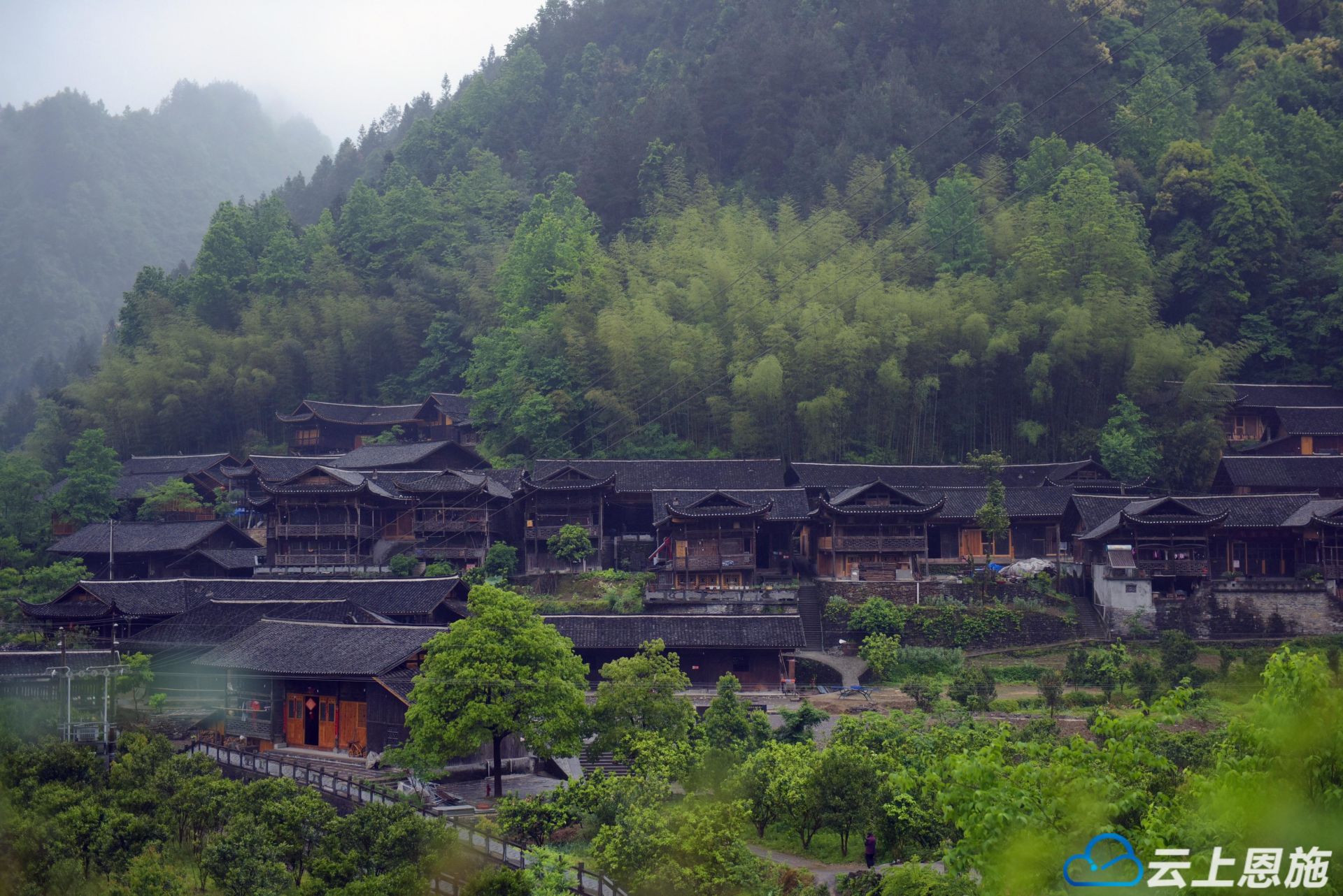 图文丨土家族建筑瑰宝彭家寨的蝶变