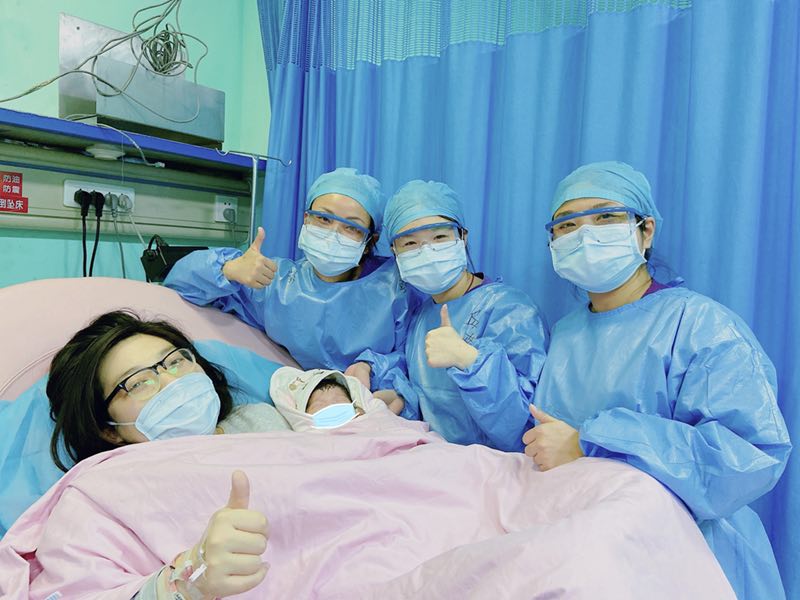 市妇幼保健院助产士党晓宇体验家人般护理服务，分享待产全过程