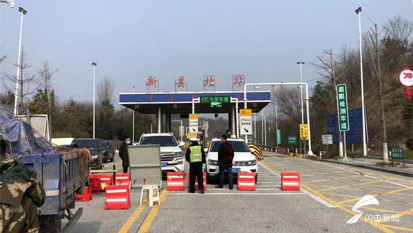 管控严格记者实地探访大广高速湖北黄冈段