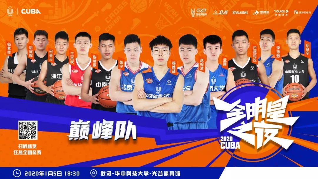 cuba全明星赛今日江城上演三名湖北学子携众高手一展风采