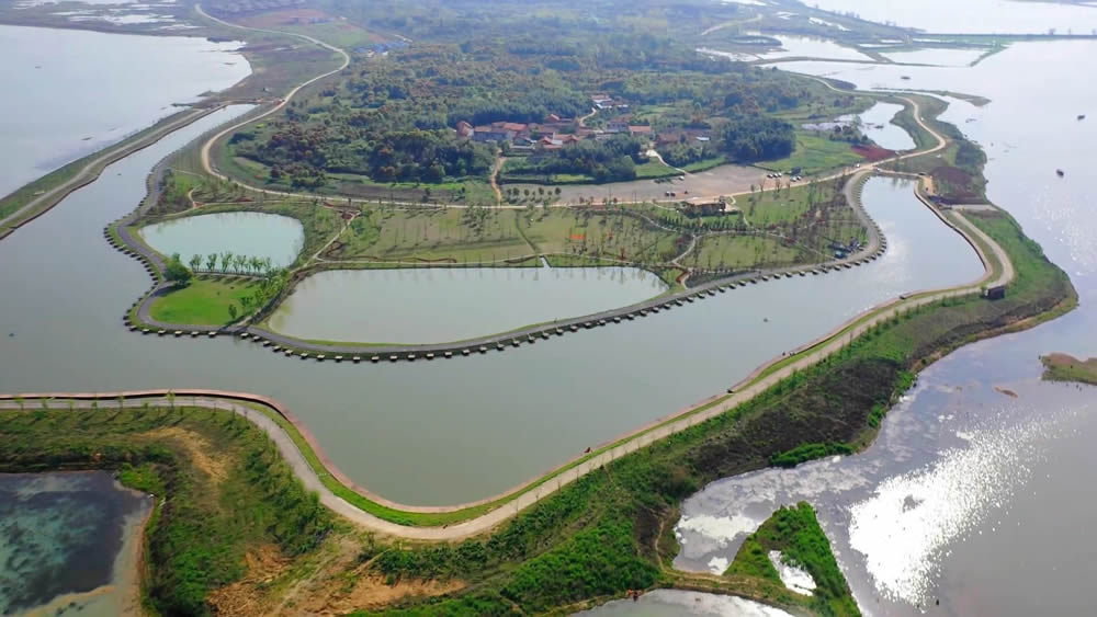 碧野明珠 灿若星斗——这是诗情画意的咸宁梓山湖