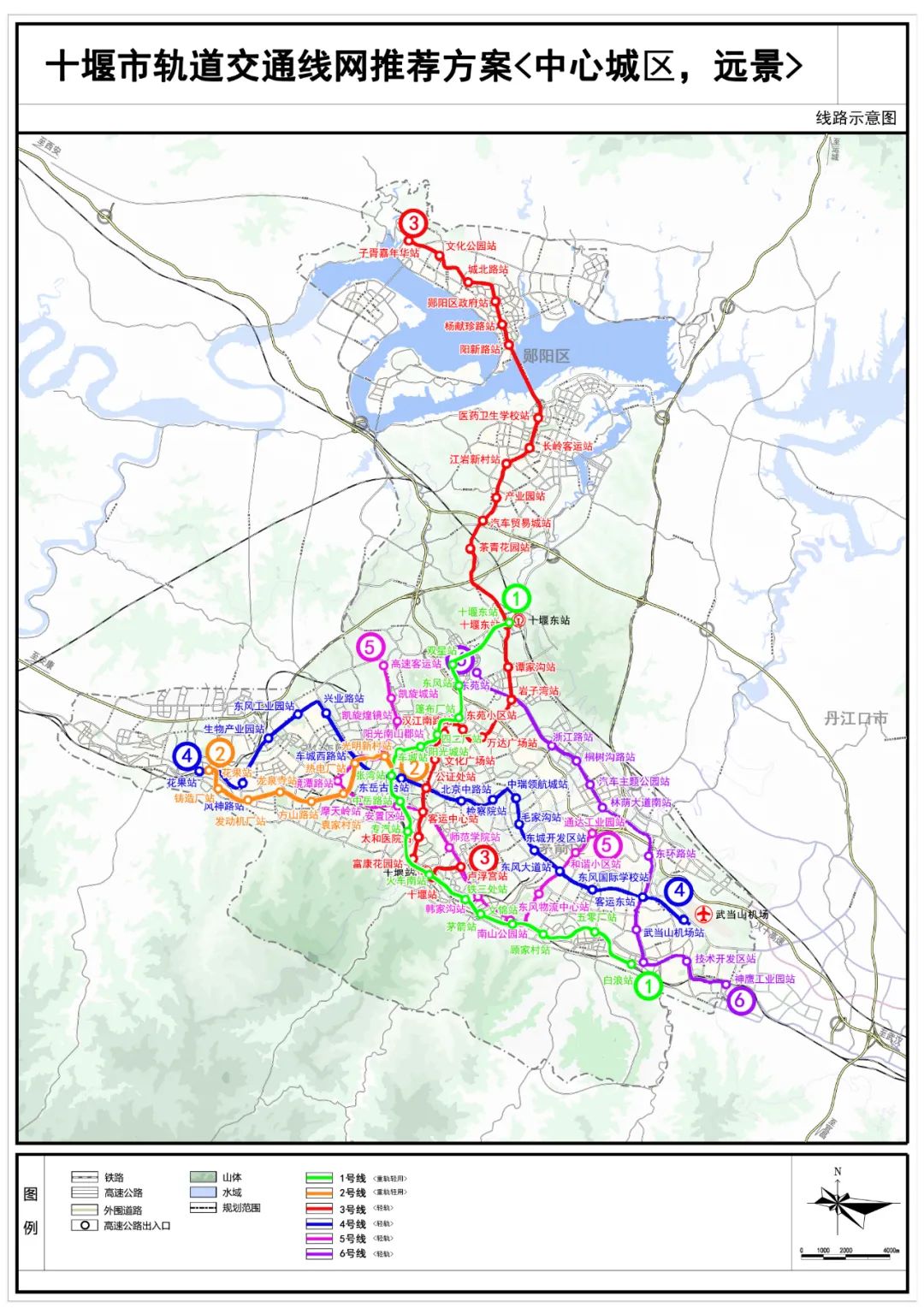 湖北又一市將建軌道交通規劃圖曝光