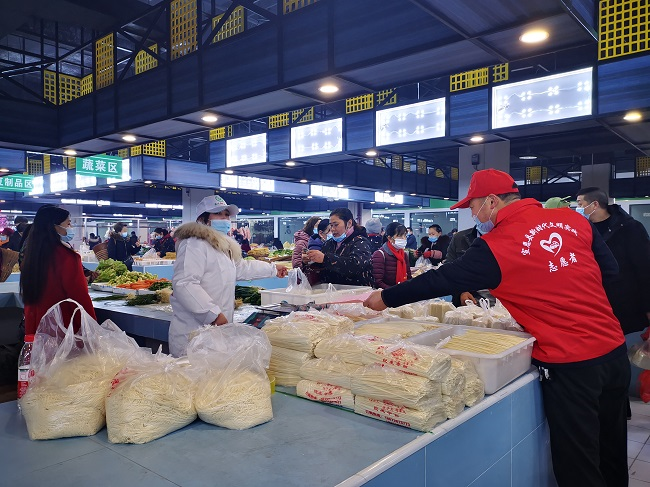 年关将至农贸市场搬新家宣恩着力打造菜篮子工程