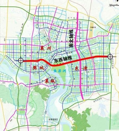 襄陽南北軸線南延段通車時間確定