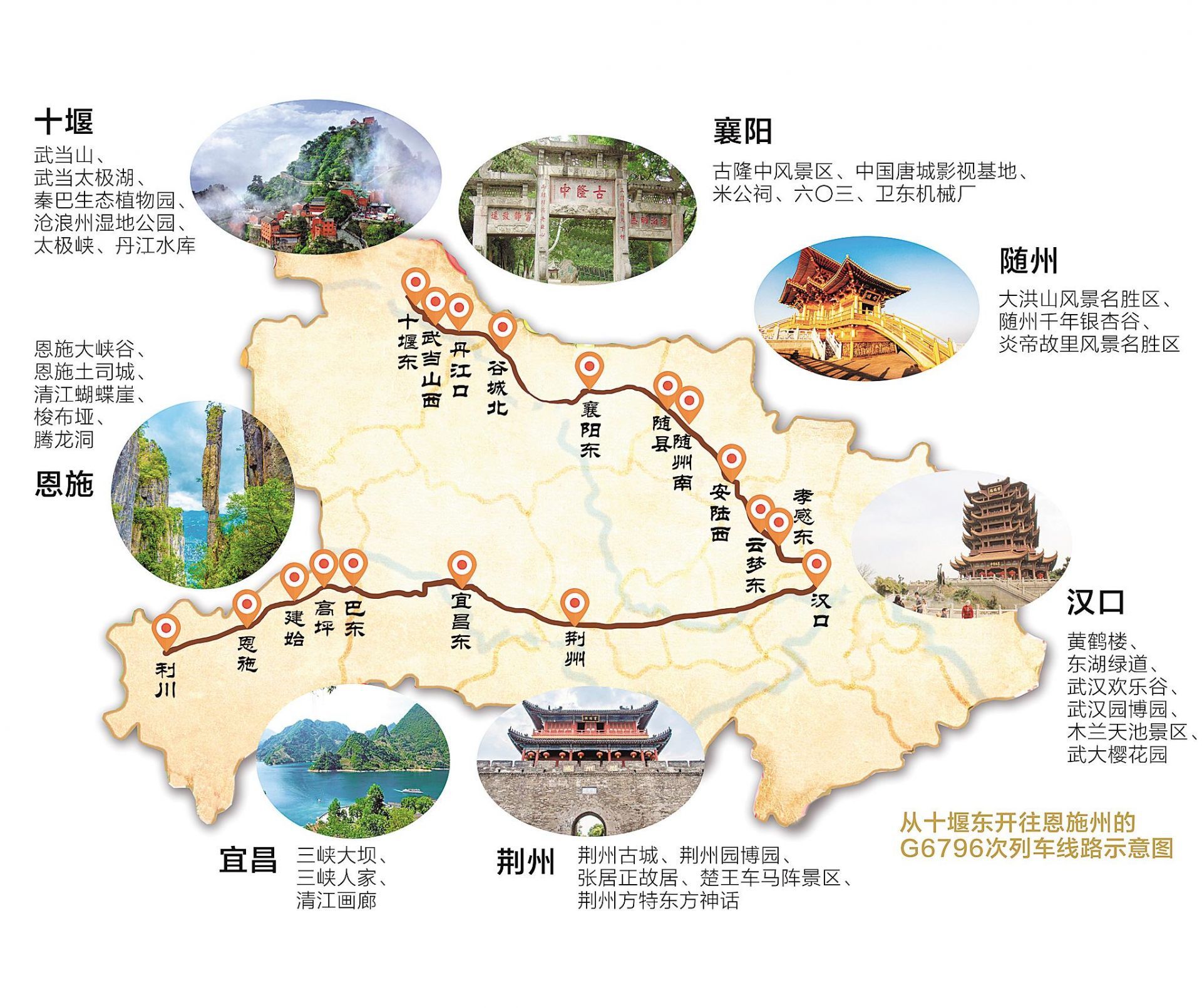 一车畅游腾龙洞和武当山记者体验春游高铁