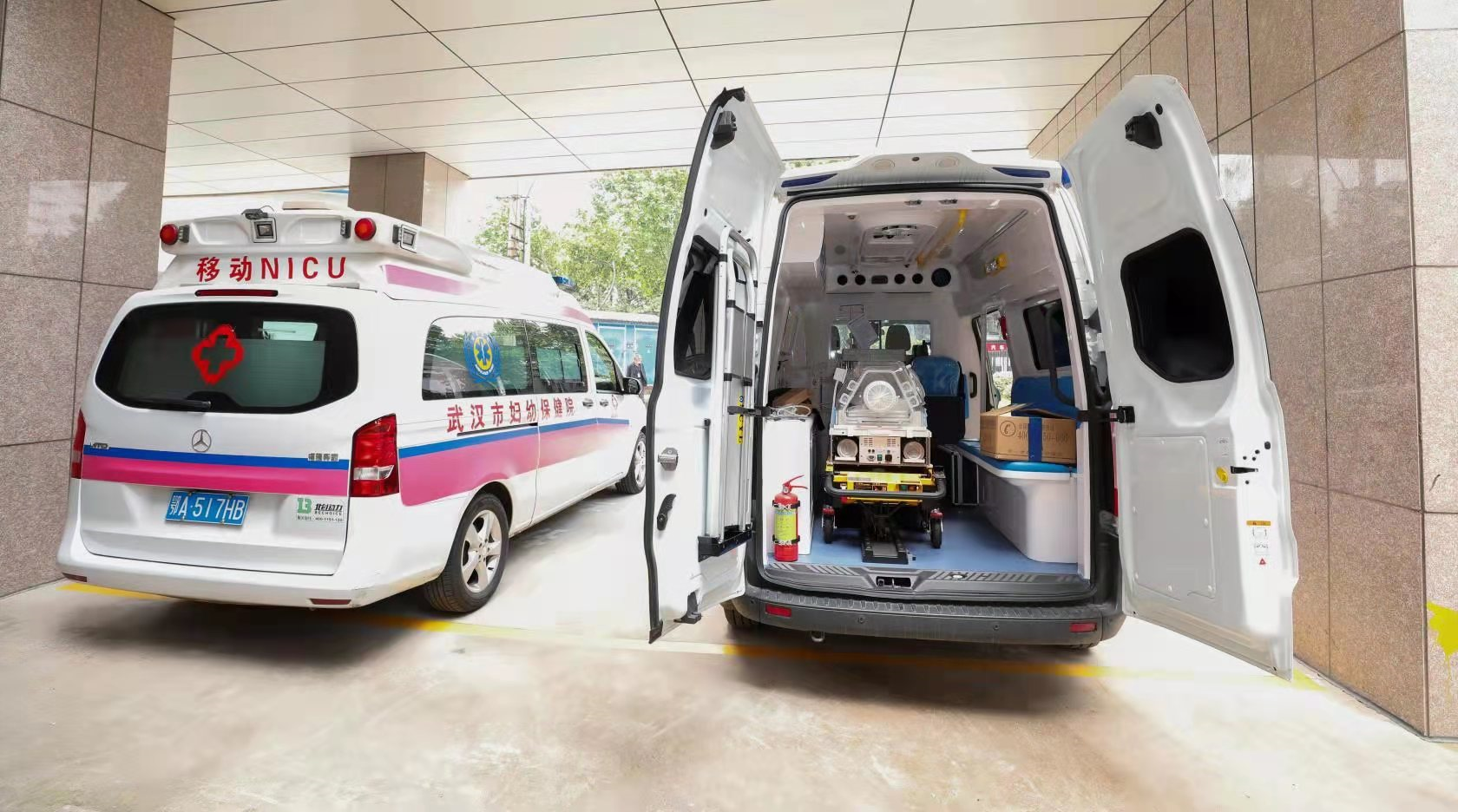 武汉建新生儿专科急救站新生儿有了专属120