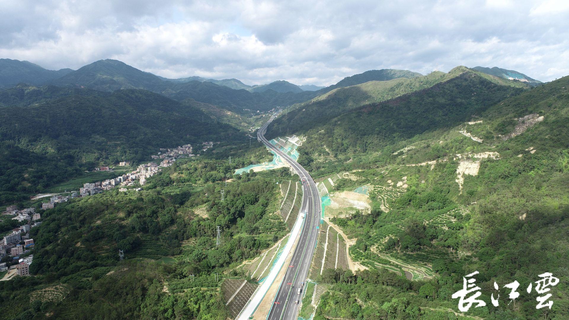 这条最美绿色高速公路云茂高速公路正式建成通车