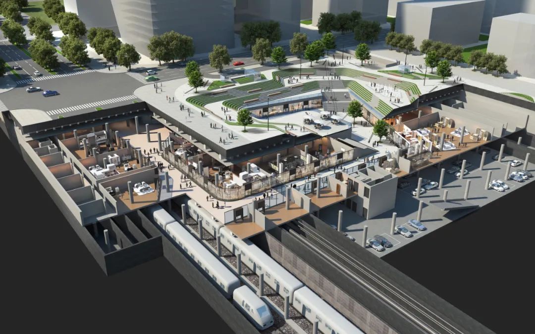 未来地下空间长啥样?飞机,包裹,垃圾可能都从"地下跑"!