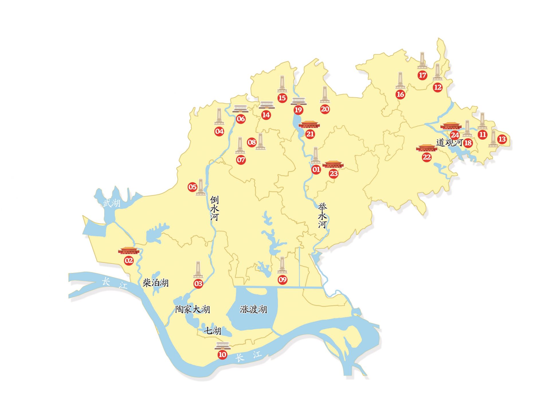 打卡红色地图 传承红色基因 新洲红色资源惠民生
