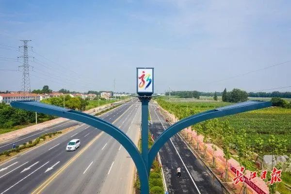 武汉新洲阳大公路改造通车